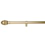GARDINSTANG KIRSCH MOZART SETT 120-210M Ø19MM GULL BLANK