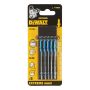 STIKKSAGBLAD DEWALT EXTREME DT2054-QZ METALL 82X1.5MM 5STK