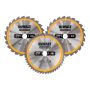 SIRKELSAGBLAD DEWALT DT1963-QZ CONSTRUCTION 250X30MM 3STK