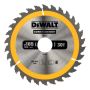 SIRKELSAGBLAD DEWALT DT1937-QZ CONSTRUCTION 165X30MM 30T