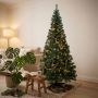KUNSTIG JULETRE INKL. PLASTFOT 180CM GRØNN