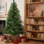 KUNSTIG JULETRE INKL. PLASTFOT 150CM GRØNN