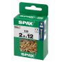TRESKRUE SPAX TFX GUL 2,5X12MM 100STK/PK                       