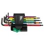 VINKELSKRUTREKKERSSETT WERA MULTICOLOR TORX 9 STK