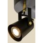 SPOTRONDELL ANETA LIGHTING METZ SVART/MESSING