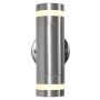 VEGGLAMPE ECOLITE LYRA II ALUMINIUM
