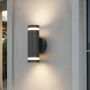 VEGGLAMPE ECOLITE LYRA II ANTRACIT