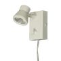 VEGGLAMPE ANETA LIGHTING PLUTO LED DIMBAR HVIT