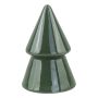 JULEDEKORASJON JULETRE 8CM GRØNN