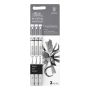 FINELINER TUSJ WINSOR & NEWTON BIG SVART 3STK