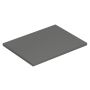 BENKEPLATE SCANBAD LAMINAT GRÅ MATT 60CM