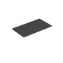 BENKEPLATE SCANBAD SILESTONE CHARCOAL SOAPSTONE 80CM