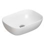 SERVANT SCANBAD DELTA OVAL 46X32,5CM HVIT