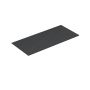BENKEPLATE SCANBAD SILESTONE CHARCOAL SOAPSTONE 100CM