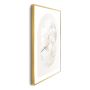 DEKORBILDE REINDERS  GLAMOUR MARMOR SLIM RAMME 30X40CM GULL