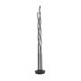GULVLAMPE WAVE 150CM SVART