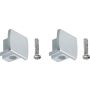 TILBEHØR PAULMANN URAIL MATT KROM 13X21 MM 2 PK