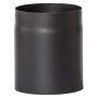 RØKRØR TOLMER Ø125X150MM VARMEBESTANDIG SORT LAKK 2,0MM