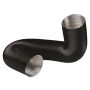 TILLUFTSSLANGE TOLMER SORT Ø100MM 1M