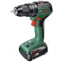SLAGBOR BOSCH EASY 18 V 1X2,5 AH MED BATTERI OG LADER