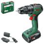 SLAGBOR BOSCH EASY 18 V 1X2,5 AH MED BATTERI OG LADER