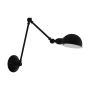 VEGGLAMPE EGLO EXMOOR SVART E27