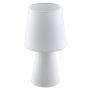 BORDLAMPE EGLO CARPARA 34 CM HVIT 2X5,5 W L