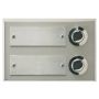 DØRKLOKKE REV 95X65 MM 
