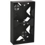 PÅVEGGSKAPPE MALMBERGS OPTIMA 2-H SORT