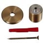 SAMLESTYKKE LIEDECO GARDIN MESSING MASSIV INOX