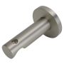 GARDINSTOPPER LIEDECO PUR 20MM 1-LØPS SØLV