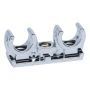 RØRKLAMME GELIA 2X15MM KROM