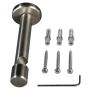 GARDINHOLDER LIEDECO INOX SKANDINAVIA 16MM 1-LØP