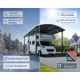 CARPORT CANOPIA ALPINE 32M² GRÅ