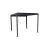 PAVILJONG SUNFUN PERGOLA ALFARO 3X3M SVART 