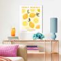DEKORBILDE REINDERS SORRENTO LEMONS WHITE 40X50CM