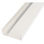 U-PROFIL GAH ALBERTS U-FORMET ALUMINIUM 20X58X2000MM