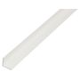 VINKELPROFIL GAH ALBERTS PVC HVIT 50X50X1000MM