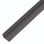 VINKELPROFIL GAH ALBERTS ALUMINIUM SVART 20X10X1000MM
