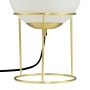 BORDLAMPE DYBERG LARSEN MADRID OPAL/MESSING