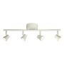 TAKLAMPER ANETA LIGHTING PLUTO 4:A RAK LED DIMBAR HVIT