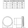 BADEROMSVIFTE EUROPLAST EAT125A 16 W SVART Ø125 MM