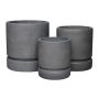 POTTE SANTIAGO 35,5CM GRÅ