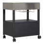 SIDEBORD KINGSTONE THERA SVART