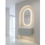 SPEIL SCANBAD CORONA OVAL LED LYSSTYRING 105X50CM
