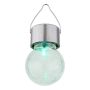 SOLCELLELAMPE GLOBO KRAKELERT GLASSKULE 