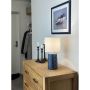 BORDLAMPE ANETA LIGHTING BODIL BLÅ/NATURHVIT