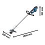 GRESSTRIMMER BOSCH PROFESSIONAL GRT 18V-33 33CM UTEN BATTERI