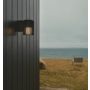 VEGGLAMPE NORDLUX ALUDRA SEASIDE SVART ALU IP44
