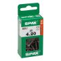 UNIVERSALSKRUE SPAX T-STAR VGW BLAX 4X20MM 25STK